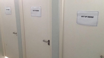 Court ablutions 'disgraceful'
