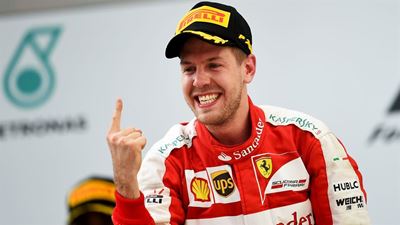 No sweeping Vettel up in Ferrari hype