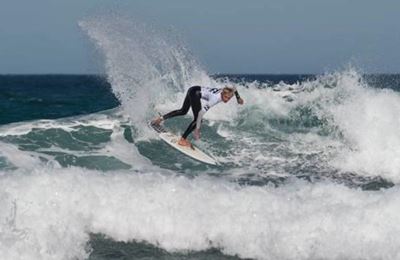 Max Elkington on winning streak at Billabong Junior series