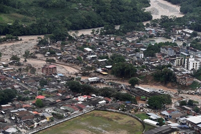 Colombia landslide: Dozens of children among the dead