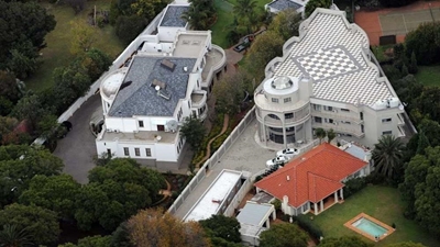 Guptas: We're legally allowed to have a military armoured vehicle at home