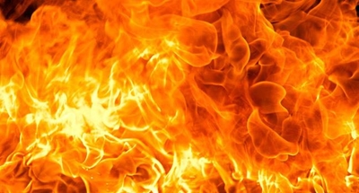 France migrants: Huge fire guts camp