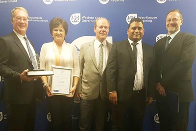 Goue sertifikaat vir Hessequa