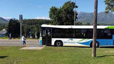 GO GEORGE bus service today