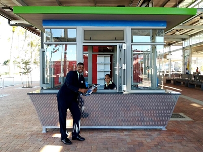 GO GEORGE info kiosk opens at Hub