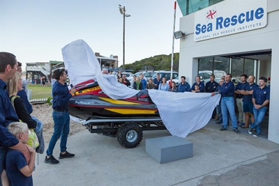 NSRI Plett gets a major boost with new jet-ski