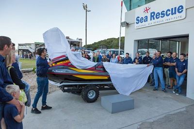 NSRI Plett gets a major boost with new jet-ski