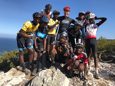 Plett cycling mission builds hope