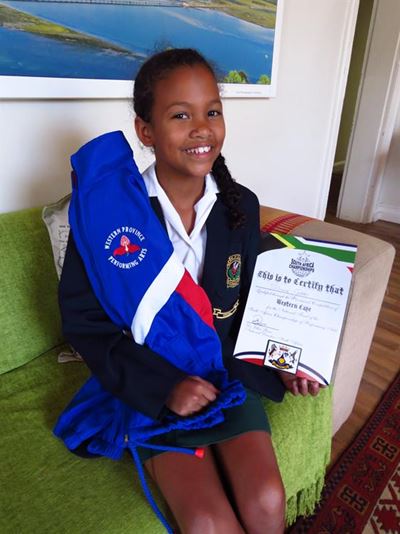 Local girl proves Knysna has talent