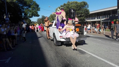 Pink Loerie Festival parade underway