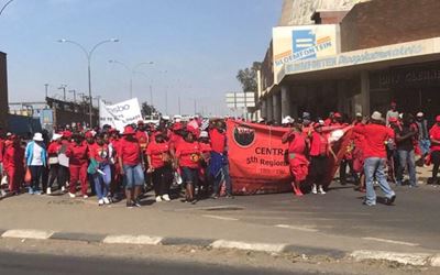 ANC blames May Day chaos on SACP and Cosatu
