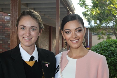 Miss SA visits Outeniqua High School
