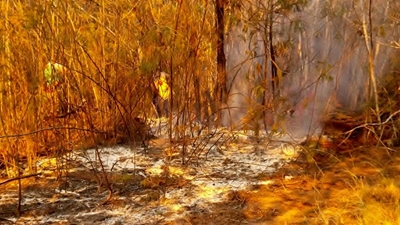 Battle against fire continues