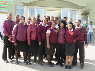 Security guards on strike
