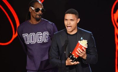 Trevor Noah wins MTV Movie & TV Award