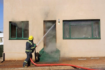 Huis brand op Riversdal