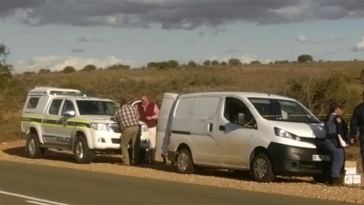 Rowers bind man op R62 vas