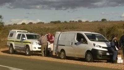 Rowers bind man op R62 vas