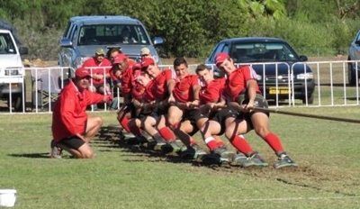 Groot toutrek op Oudtshoorn