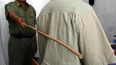 Caning: Two gay men sentenced to 85 lashes