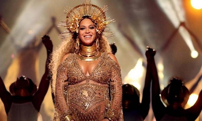 Beyoncé celebrates in African-themed baby shower