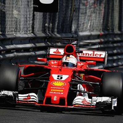 Vettel leads Ferrari 1-2 at Monaco