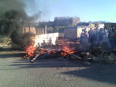 Protest in Thembalethu