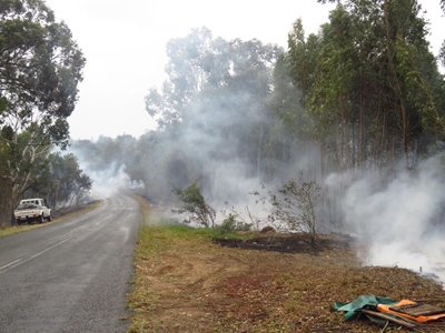 Rheenendal suffers furious fire, bands together