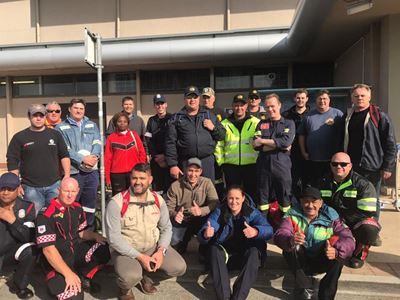 George fire update