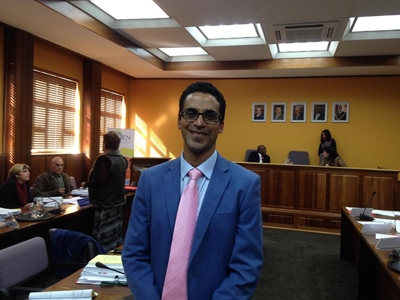 Eden-speaker nou lid van parlement
