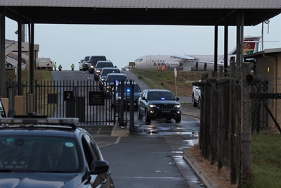 Jacob Zuma touches down in Garden Route
