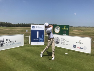 Local golfer performs well in England