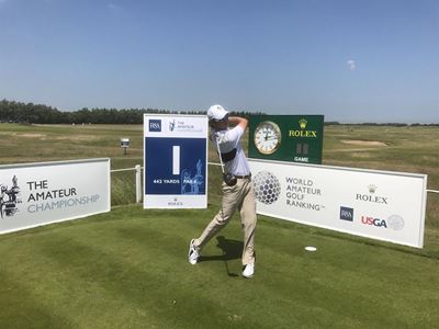 Local golfer performs well in England