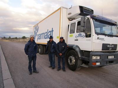 Truck driver robbed at gunpoint