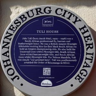 Blue plaque honours Jake Tuli