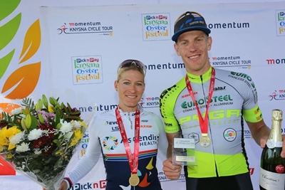 Cycle tour: Beukes breaks own record