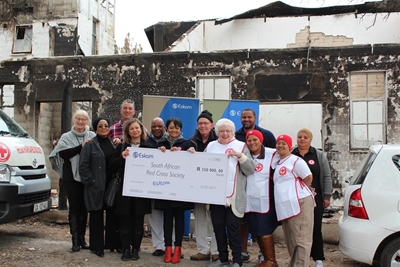 Eskom donates R350 000 to Knysna fire victims