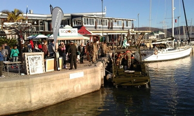 Seal plays, navy boat missing