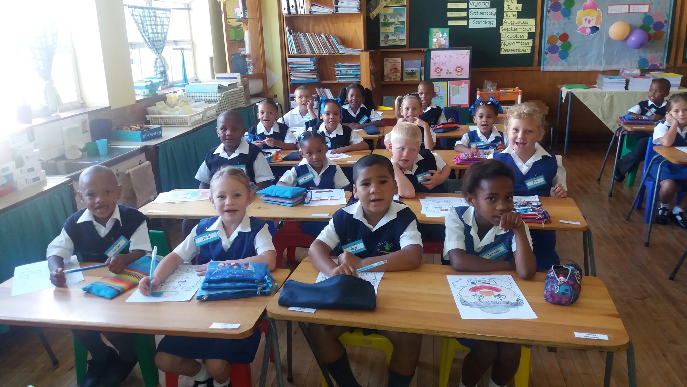 Grade 1s first school day at Denneoord Primary | George Herald