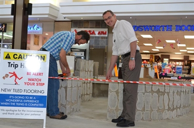 Mall revamp nearing completion