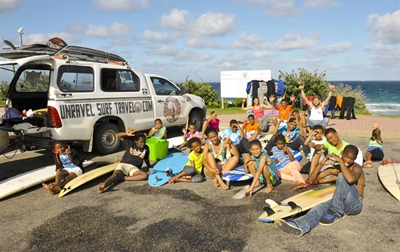 Surfing brings voluntourists to Mossel Bay