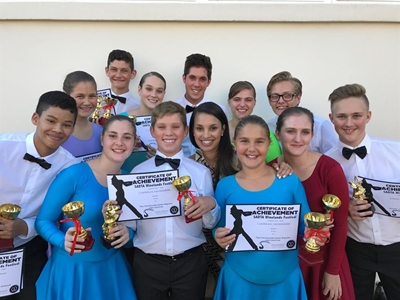 Young local dancers bring home medals