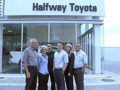 Halfway Toyota George moves up a gear