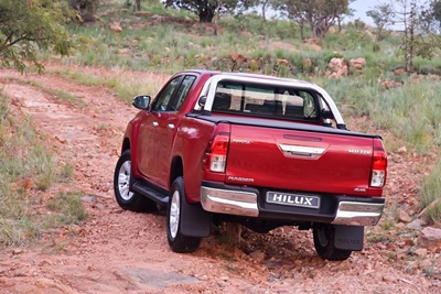 Nuwe Hilux lyk na 'n voorslag-bakkie