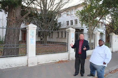 Departments play catch with old hostel