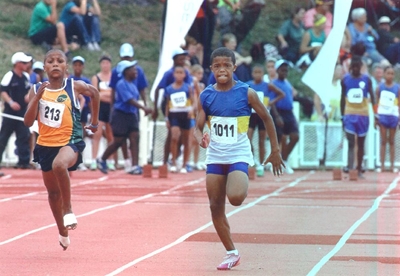 Young sprinting star rewrites record books