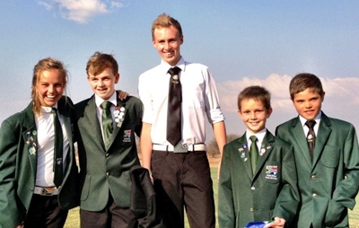 Glenwood golfers in junior African Golf Challenge