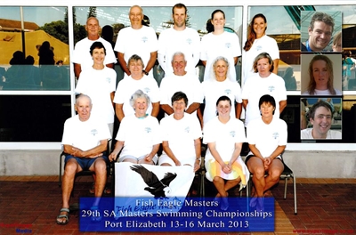 Fish Eagle Masters shine at swimming championships