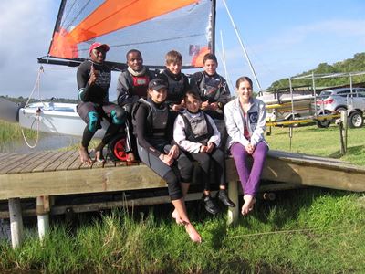 Young sailors going for gold