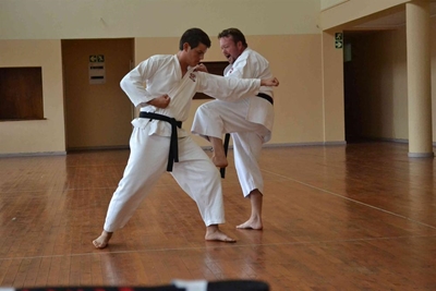 Local karateka tested